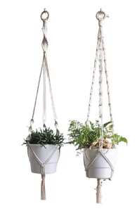 Gift Ideas for Plant Lovers: Macramé Plant Hangers