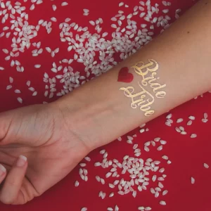 Bachelorette Gifts for the Bride: Bride Tribe Temporary Tattoos