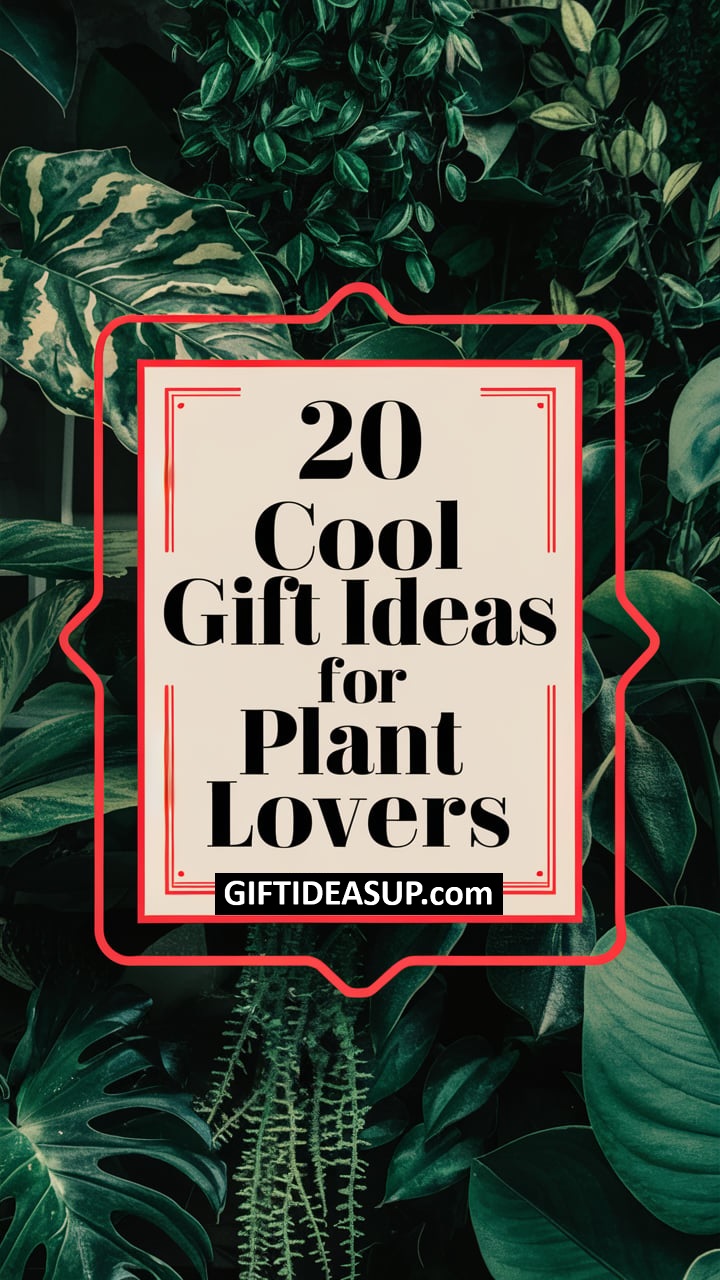 PIN gift ideas for plant lovers