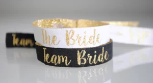 Bachelorette Gifts for the Bride: Bride Squad Wristbands