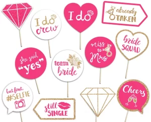 Bachelorette Gifts for the Bride: Bachelorette Party Photo Props